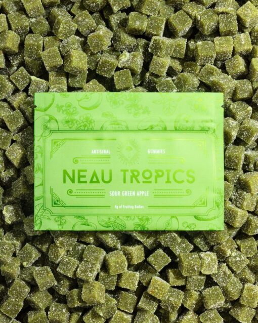 Neau Tropics Gummies - Sour Green Apple